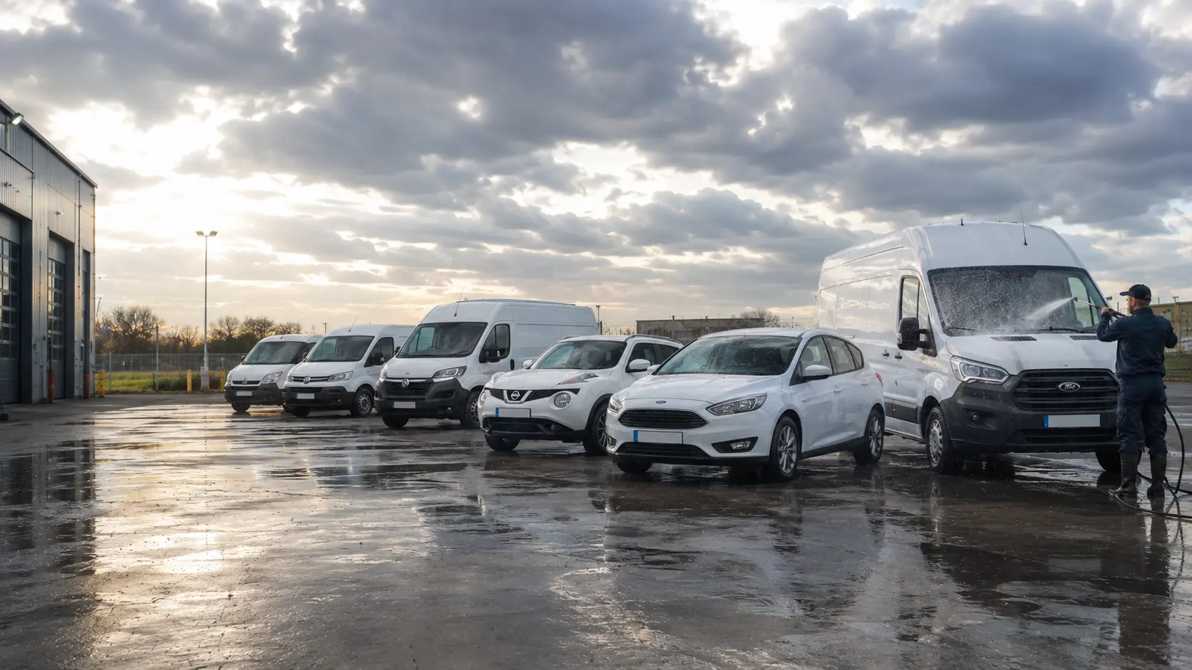spalare flota auto